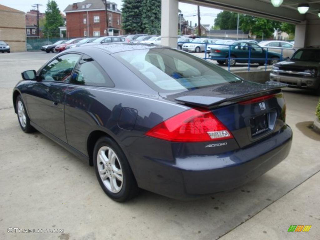 2007 Accord EX Coupe - Graphite Pearl / Gray photo #2