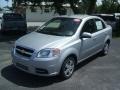 Cosmic Silver - Aveo LT Sedan Photo No. 1