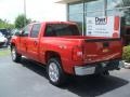 2010 Victory Red Chevrolet Silverado 1500 LT Crew Cab 4x4  photo #4