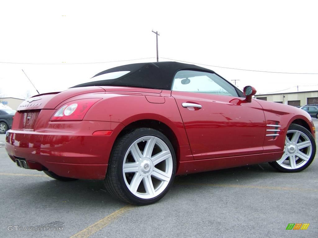 Blaze Red Crystal Pearlcoat 2007 Chrysler Crossfire Limited Roadster Exterior Photo #2995816