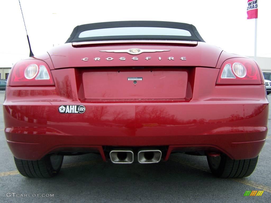 Blaze Red Crystal Pearlcoat 2007 Chrysler Crossfire Limited Roadster Exterior Photo #2995821
