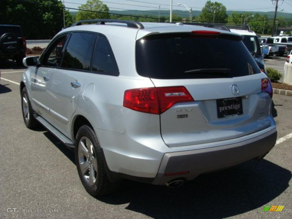 2007 MDX Sport - Billet Silver Metallic / Ebony photo #4