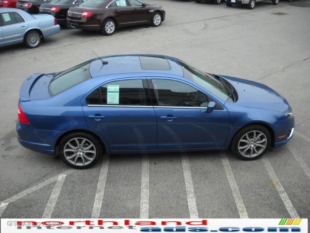 2010 Fusion SE - Sport Blue Metallic / Charcoal Black photo #5