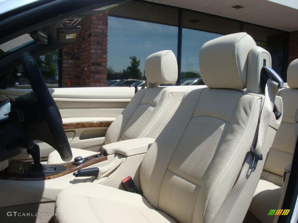 2007 3 Series 335i Convertible - Alpine White / Cream Beige photo #11