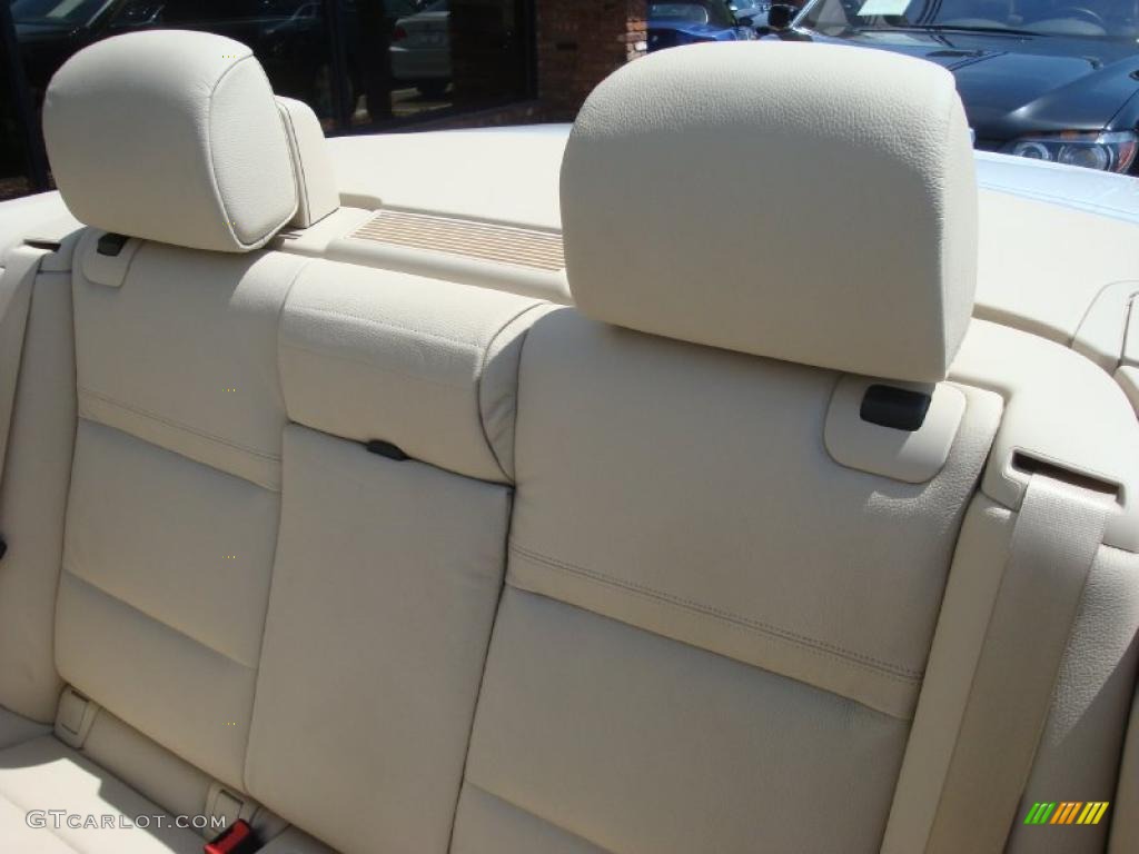 2007 3 Series 335i Convertible - Alpine White / Cream Beige photo #17