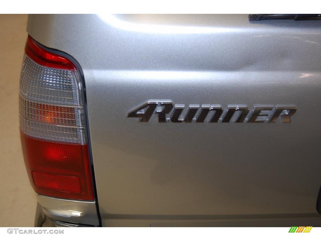 1999 4Runner SR5 - Millennium Silver Metallic / Gray photo #9