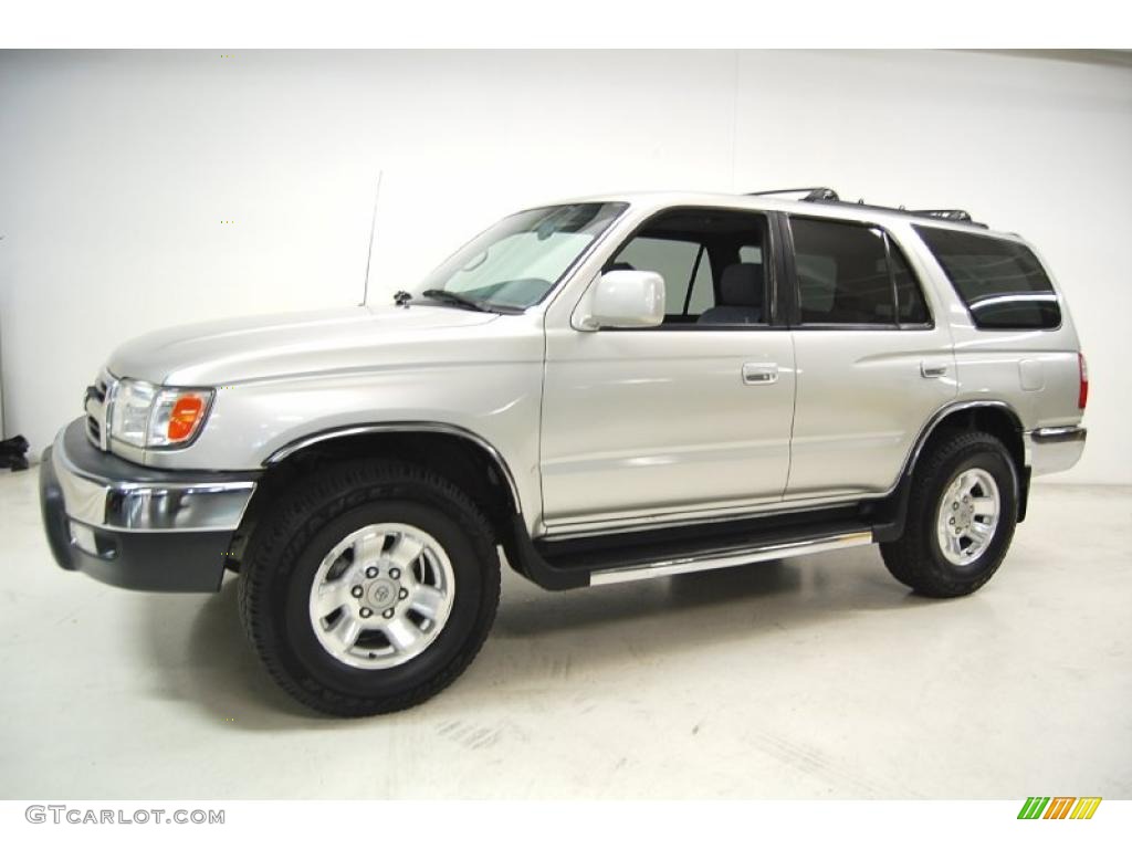 1999 4Runner SR5 - Millennium Silver Metallic / Gray photo #11