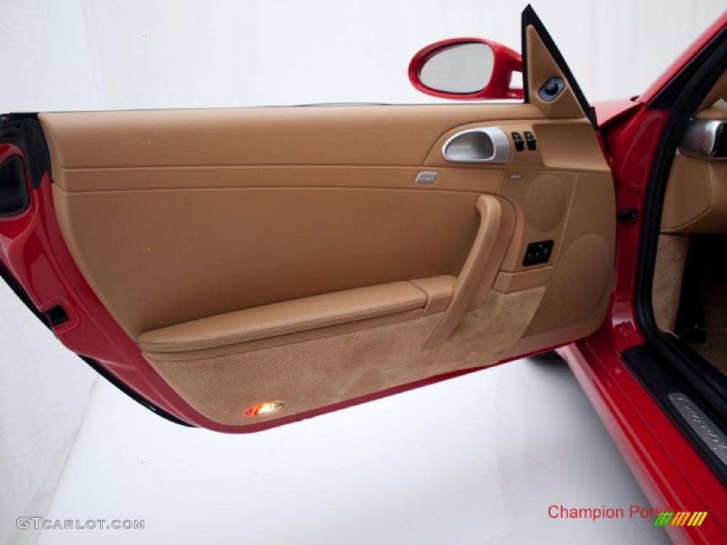 2007 911 Carrera S Coupe - Guards Red / Sand Beige photo #8
