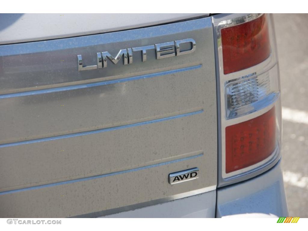 2009 Flex Limited AWD - White Platinum Tri-Coat / Charcoal Black photo #6