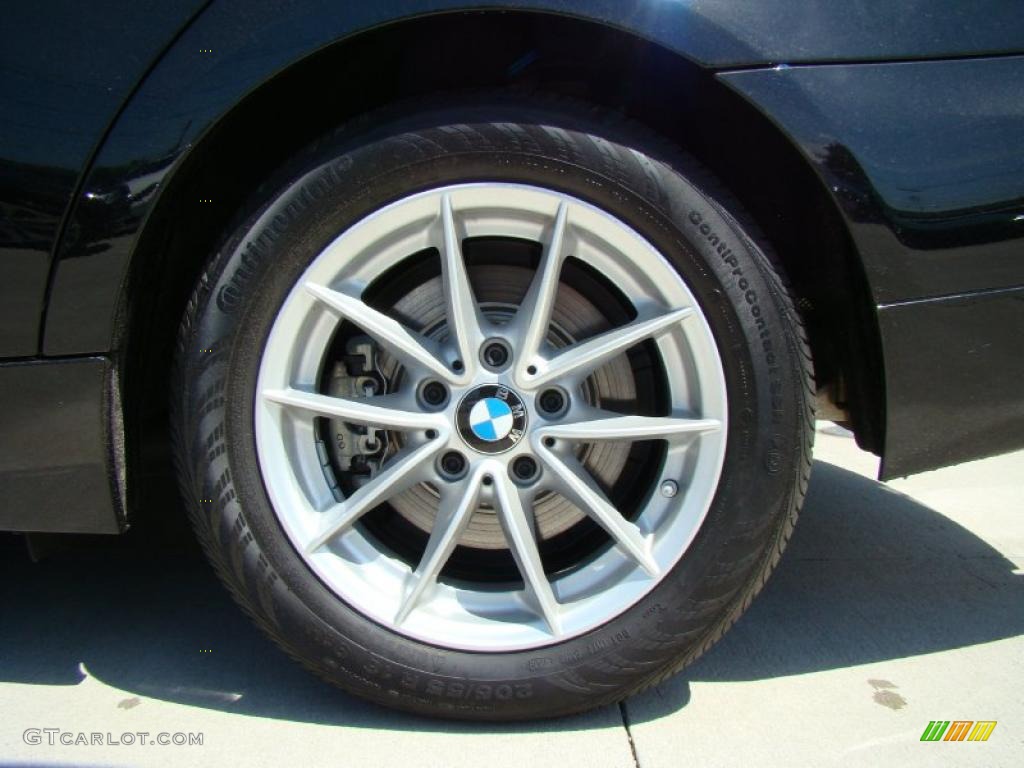2010 3 Series 328i xDrive Sedan - Jet Black / Oyster/Black Dakota Leather photo #6