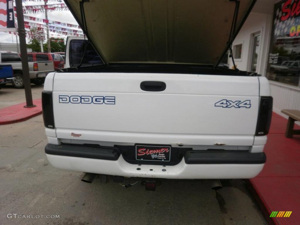 2000 Ram 1500 Sport Regular Cab 4x4 - Bright White / Mist Gray photo #31