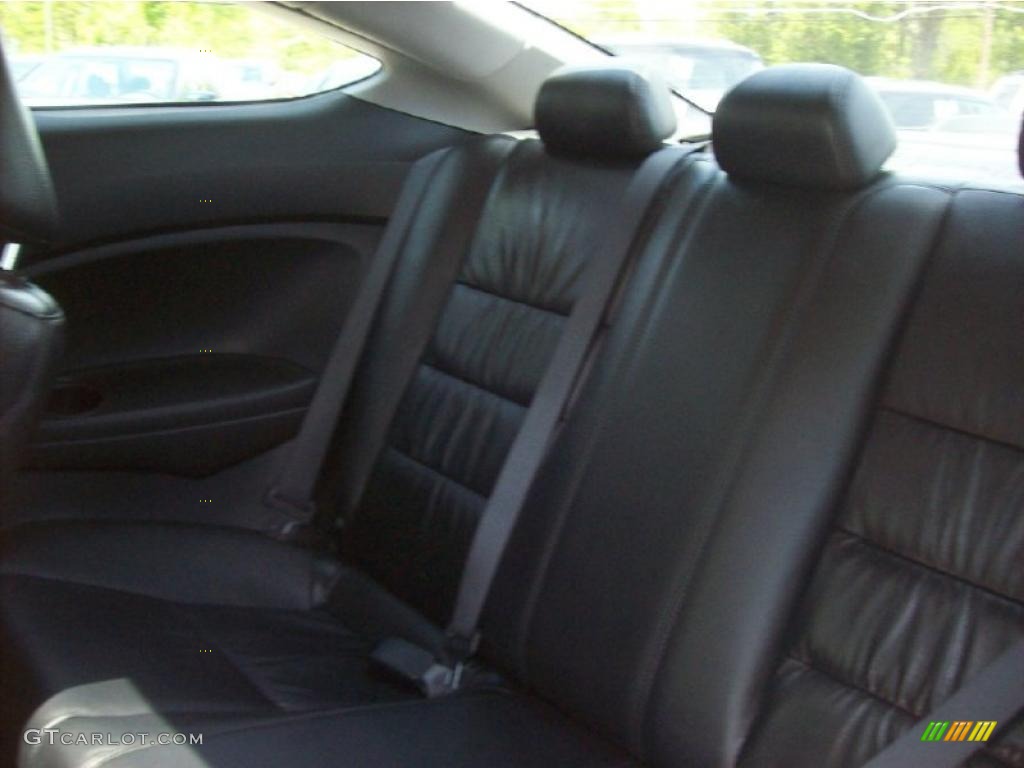 2009 Accord EX-L V6 Coupe - Polished Metal Metallic / Black photo #13