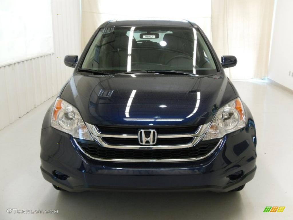 2010 CR-V EX-L - Royal Blue Pearl / Gray photo #6