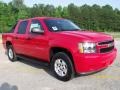 2010 Victory Red Chevrolet Avalanche LS  photo #7