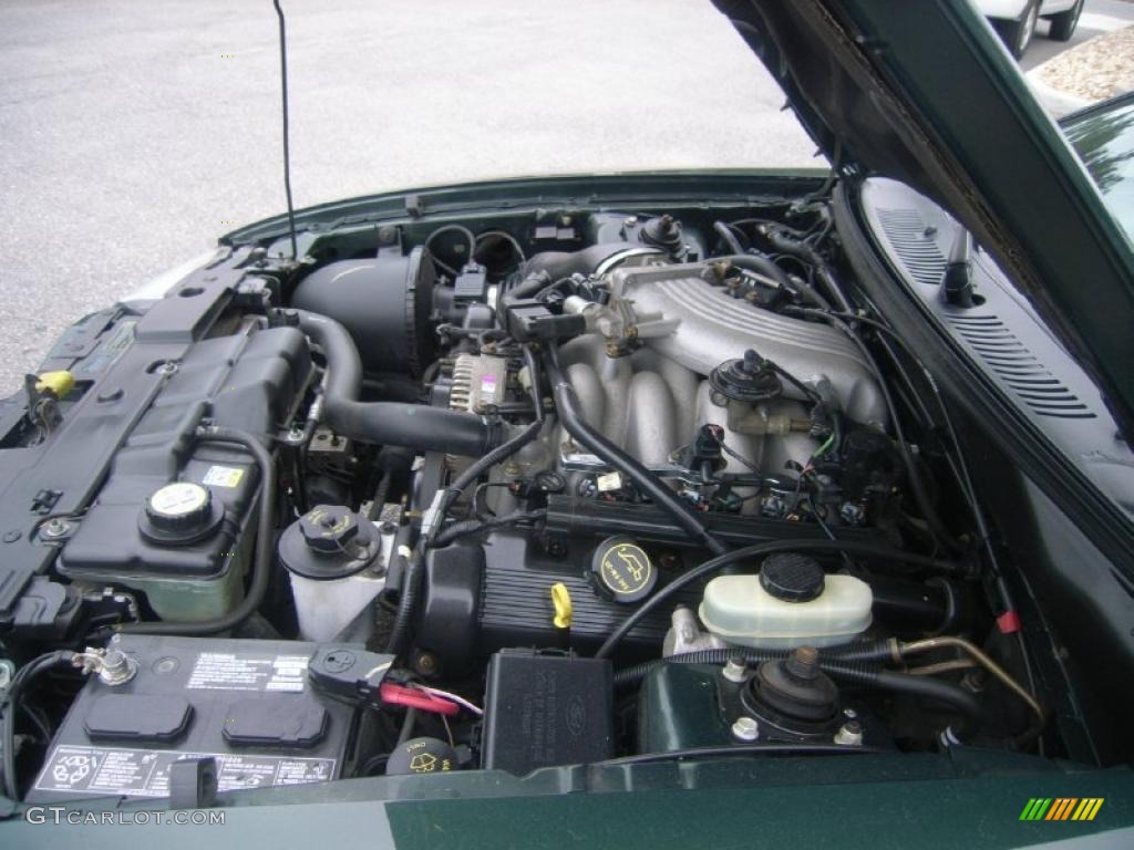 2001 Mustang Bullitt Coupe - Dark Highland Green / Dark Charcoal photo #26