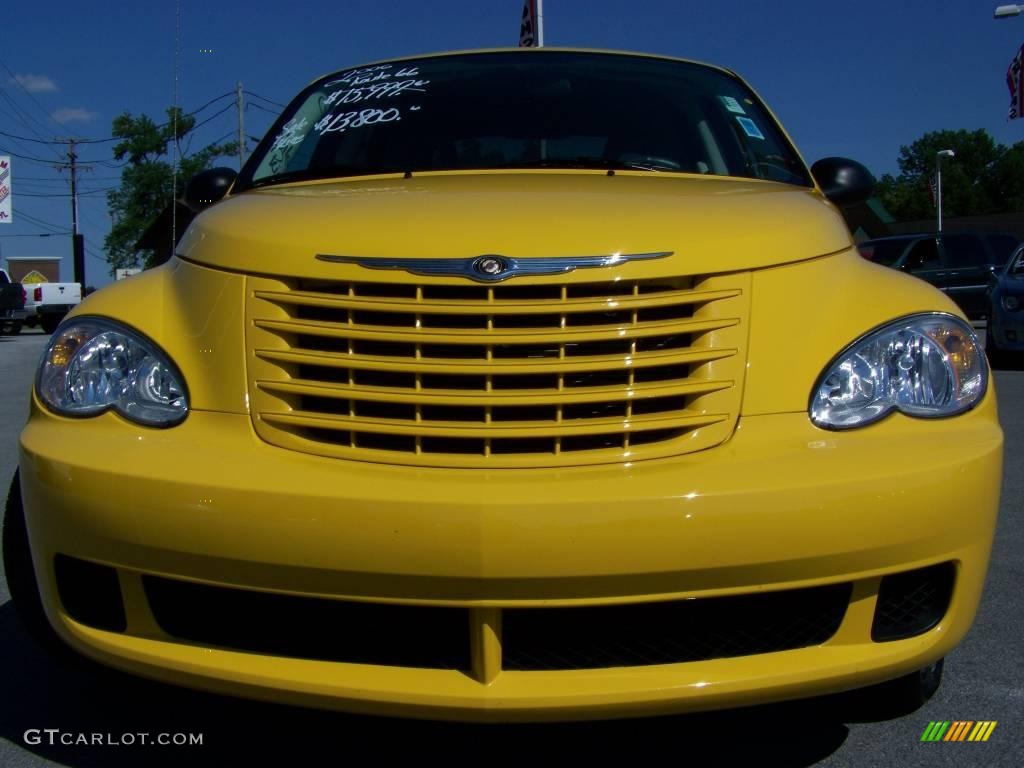 2006 PT Cruiser Street Cruiser Route 66 Edition - Solar Yellow / Pastel Slate Gray photo #3