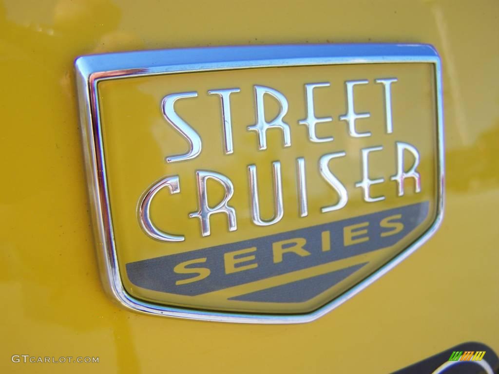 2006 PT Cruiser Street Cruiser Route 66 Edition - Solar Yellow / Pastel Slate Gray photo #6