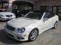 2008 Arctic White Mercedes-Benz CLK 550 Cabriolet  photo #6