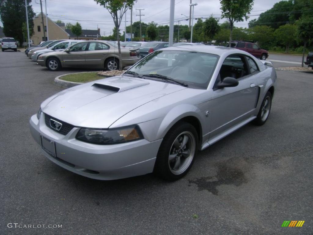 2004 Mustang GT Coupe - Silver Metallic / Dark Charcoal photo #1