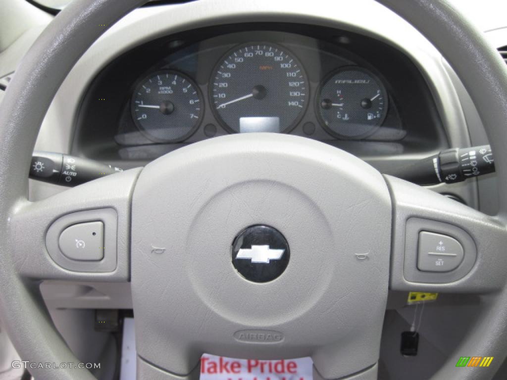 2005 Malibu LS V6 Sedan - White / Gray photo #15