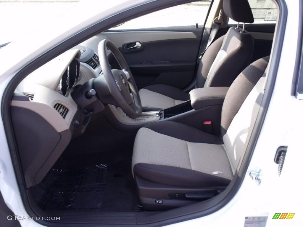 2010 Malibu LS Sedan - Summit White / Cocoa/Cashmere photo #10