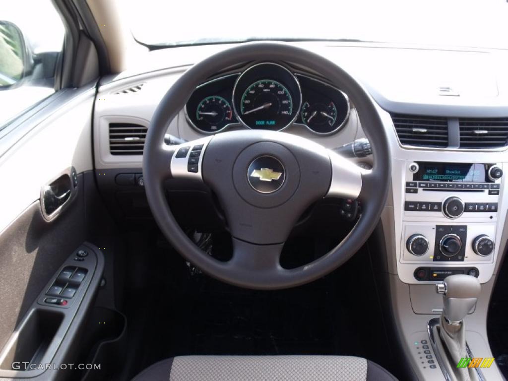 2010 Malibu LS Sedan - Summit White / Cocoa/Cashmere photo #15