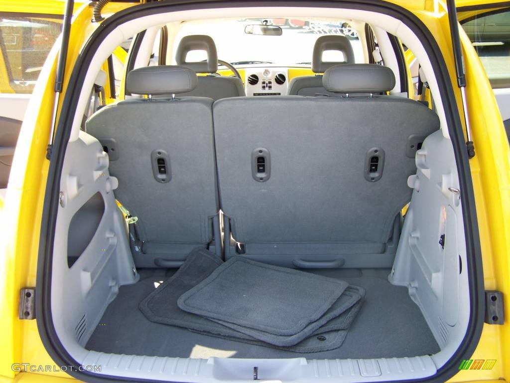 2006 PT Cruiser Street Cruiser Route 66 Edition - Solar Yellow / Pastel Slate Gray photo #12
