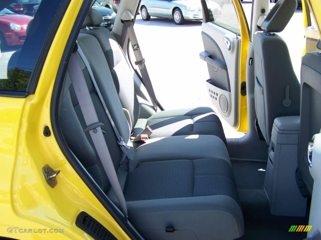 2006 PT Cruiser Street Cruiser Route 66 Edition - Solar Yellow / Pastel Slate Gray photo #13