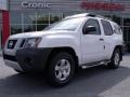 2010 Avalanche White Nissan Xterra S  photo #1