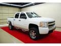 2008 Summit White Chevrolet Silverado 1500 LT Crew Cab  photo #1