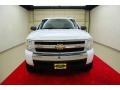 2008 Summit White Chevrolet Silverado 1500 LT Crew Cab  photo #2