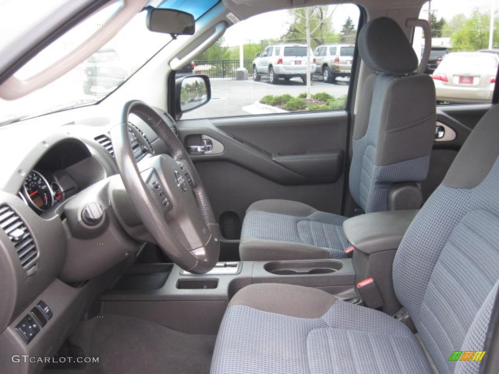 2008 Frontier Nismo Crew Cab 4x4 - Radiant Silver / Blue photo #9