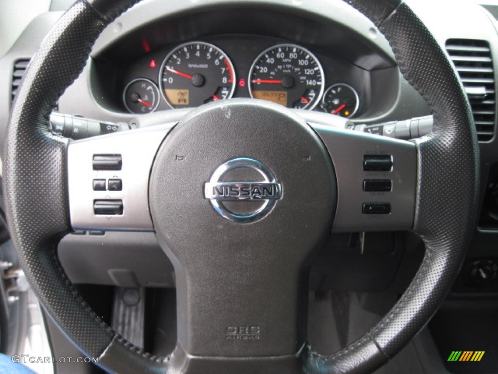 2008 Frontier Nismo Crew Cab 4x4 - Radiant Silver / Blue photo #15