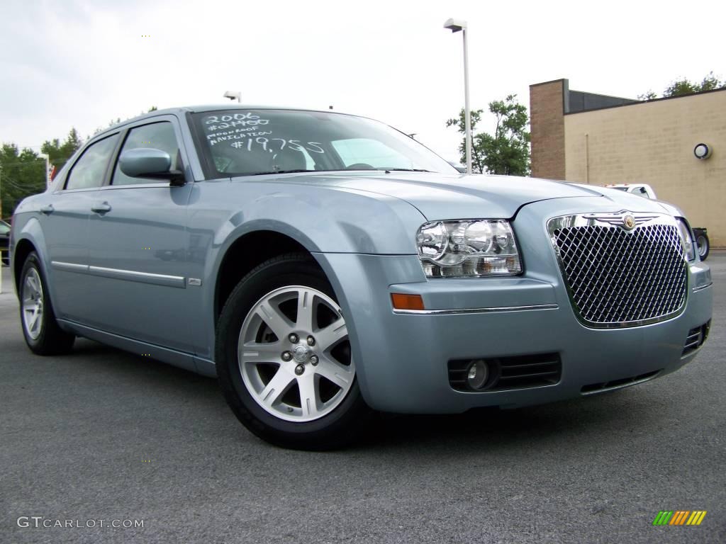 2006 300 Touring - Butane Blue Pearlcoat / Dark Slate Gray/Light Graystone photo #7