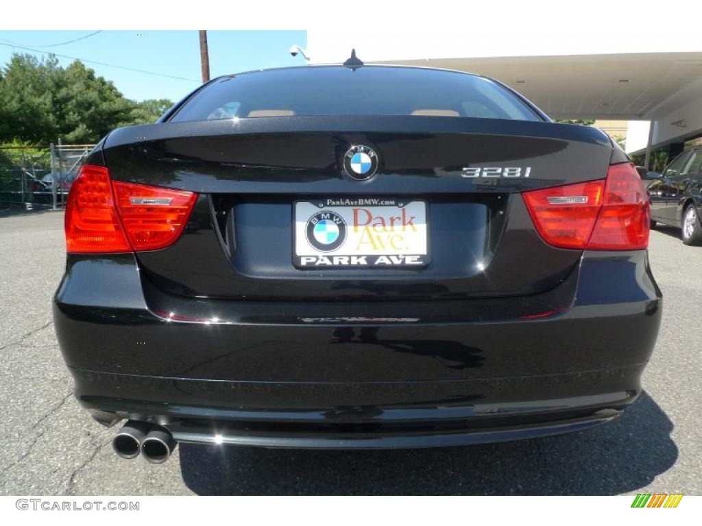 2010 3 Series 328i xDrive Sedan - Black Sapphire Metallic / Saddle Brown Dakota Leather photo #11