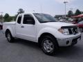 Avalanche White - Frontier SE V6 King Cab Photo No. 7