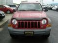 2005 Inferno Red Crystal Pearl Jeep Liberty Sport 4x4  photo #11
