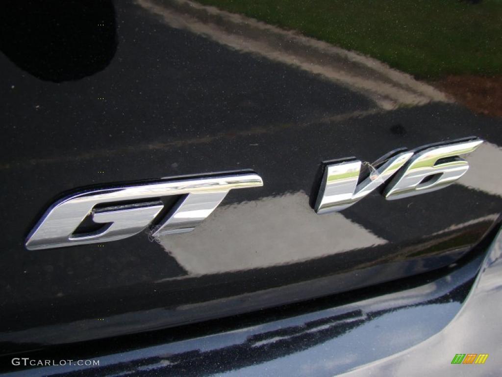 2008 Tiburon GT - Black Pearl / GT Black Leather/Black Sport Grip photo #35