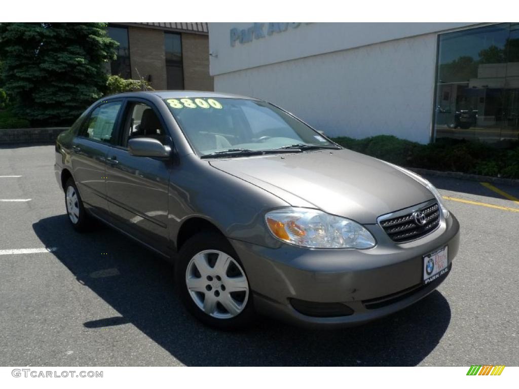 Phantom Gray Pearl Toyota Corolla