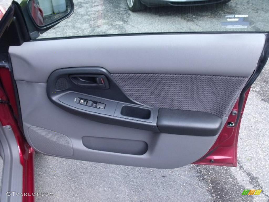 2003 Impreza 2.5 TS Wagon - Sedona Red Pearl / Gray photo #8