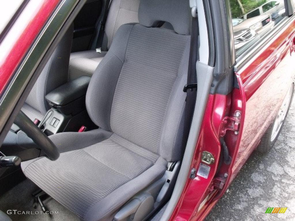 2003 Impreza 2.5 TS Wagon - Sedona Red Pearl / Gray photo #17