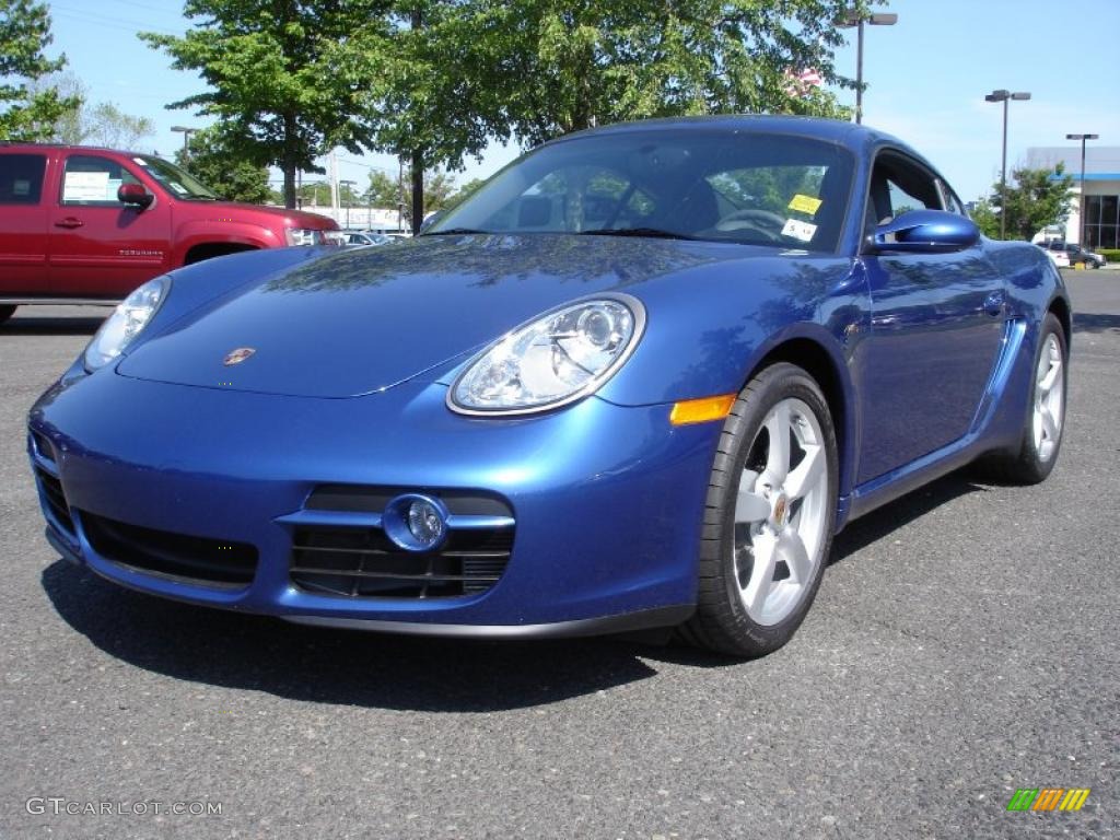Cobalt Blue 2008 Porsche Cayman Standard Cayman Model Exterior Photo #29980708