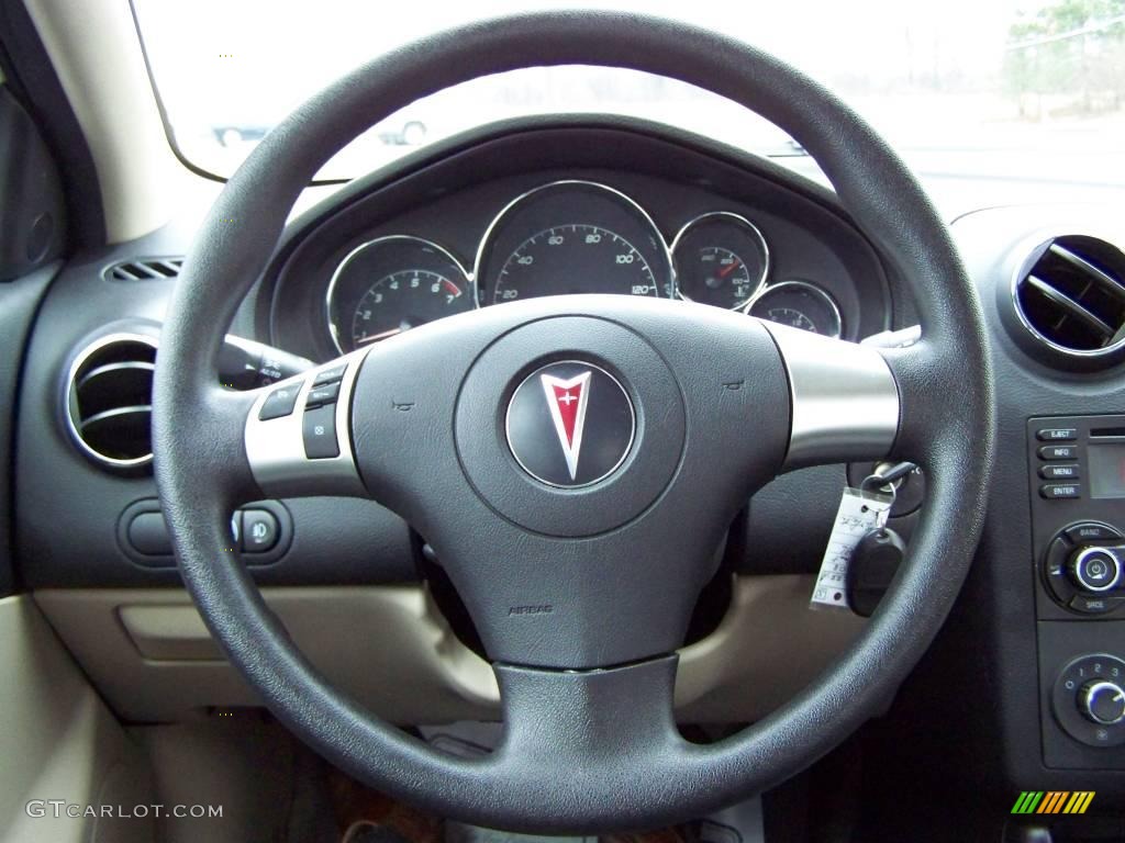 2008 G6 V6 Sedan - Ivory White / Light Taupe photo #16