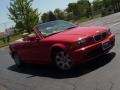 2001 Bright Red BMW 3 Series 325i Convertible  photo #1