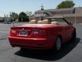 2001 Bright Red BMW 3 Series 325i Convertible  photo #3