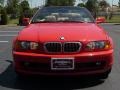 2001 Bright Red BMW 3 Series 325i Convertible  photo #6