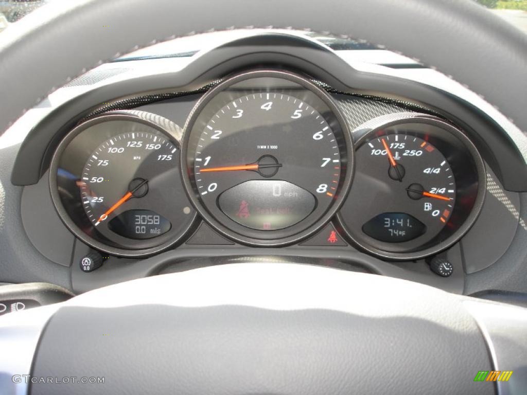 2008 Porsche Cayman Standard Cayman Model Gauges Photo #29981272