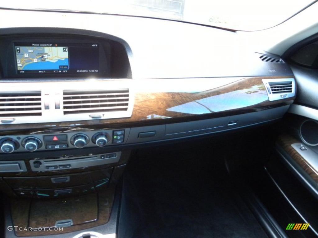 2006 7 Series 750Li Sedan - Black Sapphire Metallic / Black/Black photo #42