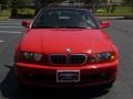 2001 Bright Red BMW 3 Series 325i Convertible  photo #32