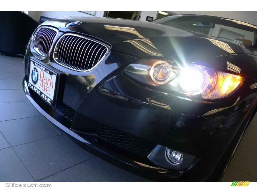 2008 3 Series 328i Convertible - Black Sapphire Metallic / Saddle Brown/Black photo #14